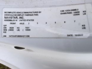 2022 Chevrolet 6500 Diesel 4x2 Arbortech 14X60 Chip Truck