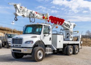 2024 Freightliner M2106 6x6 Remanufactured Terex C6060 Digger Derrick