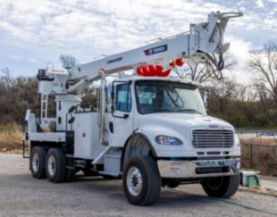 2024 Freightliner M2106 6x6 Remanufactured Terex C6060 Digger Derrick