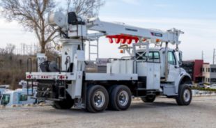 2024 Freightliner M2106 6x6 Remanufactured Terex C6060 Digger Derrick