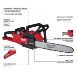 Milwaukee M18 FUEL™ 16" Chainsaw Kit