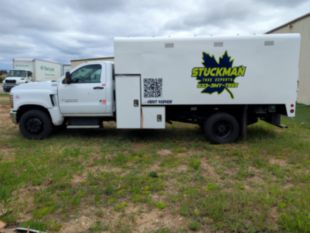 2022 Chevrolet 6500 Diesel 4x2 Arbortech 14X60 Chip Truck