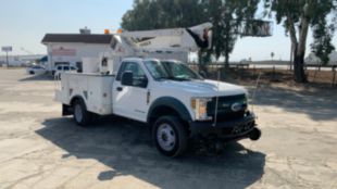 2019 Ford F-550 4x4 Terex LT38P Bucket Truck