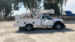 2019 Ford F-550 4x4 Terex LT38P Bucket Truck