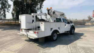 2019 Ford F-550 4x4 Terex LT38P Bucket Truck