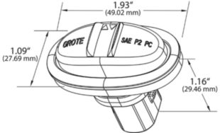 MicroNova® LED Clearance Marker Lights