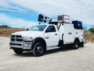 2014 Dodge RAM 5500 4x2 IMT DOM1S3 Service Truck With Crane