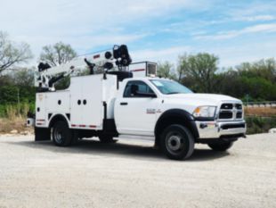 2014 Dodge RAM 5500 4x2 IMT DOM1S3 Service Truck With Crane