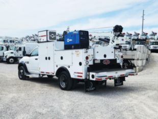 2014 Dodge RAM 5500 4x2 IMT DOM1S3 Service Truck With Crane
