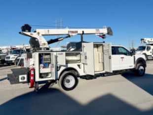 2024 Ford F550 4x4 Load King Voyager I 7526 Service Truck w/ Stinger 7526 Crane