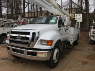 2012 Ford F750 4x2 Terex TC60 Bucket Truck