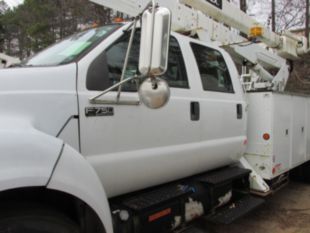 2012 Ford F750 4x2 Terex TC60 Bucket Truck