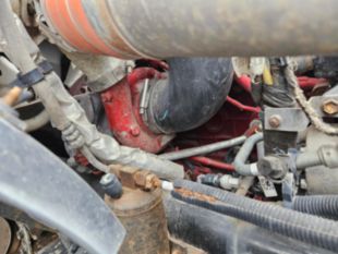 2015 Ford F-750 Diesel 4x2 Terex TC-55 Material Handler Bucket Truck