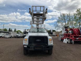  2017 Ford F-750 Gas Powered 4x2 Posi Plus 800-40 Cable Placer Truck