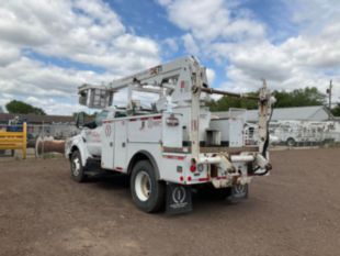  2017 Ford F-750 Gas Powered 4x2 Posi Plus 800-40 Cable Placer Truck