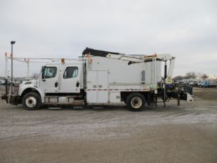 2012 Freightliner Crew Cab M2 Diesel 4x2 IMT 10/72SL "Rail Gear Equipped" Boom Truck