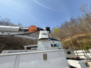 2022 Int'l HV507 6x6 Diesel Altec D3060 Digger Derrick Truck