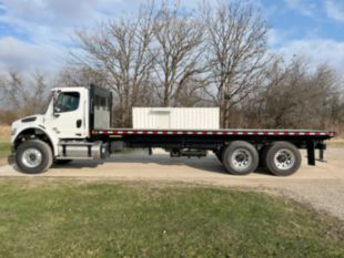 2025 Freightliner M2106 6x4 24' 3" Flatbed Truck