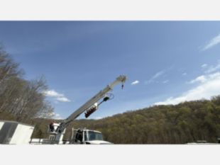 2022 Int'l HV507 6x6 Diesel Altec D3060 Digger Derrick Truck