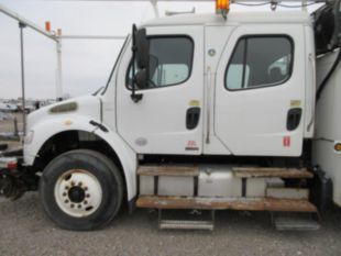 2012 Freightliner Crew Cab M2 Diesel 4x2 IMT 10/72SL "Rail Gear Equipped" Boom Truck