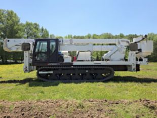 2022 Morooka MST3500VDL Terex Utilities TM100 Track Bucket Truck