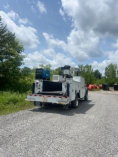 2018 Ford F550 4x4 Load King Voyager 1 Service Truck With Auto Crane