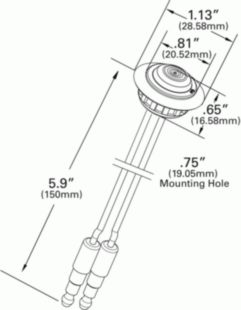 MicroNova® Dot LED Clearance Marker Lights