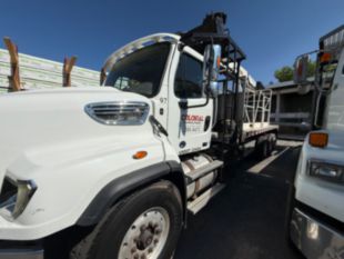 2016 Freightliner 114SD Diesel Tri-Axle IMT 24562 6 Story Drywall Boom Truck