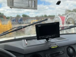  2017 Ford F-750 Gas Powered 4x2 Posi Plus 800-40 Cable Placer Truck