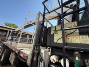 2016 Freightliner 114SD Diesel Tri-Axle IMT 24562 6 Story Drywall Boom Truck