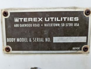 2015 Ford F-750 Diesel 4x2 Terex TC-55 Material Handler Bucket Truck
