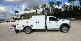 2019 RAM 5500 4x4 IMT DOM1S3 Service Truck With Crane