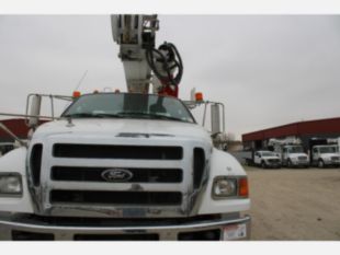 2015 Ford F-750 Diesel 4x4 Terex Commander 4047 Digger Derrick Truck