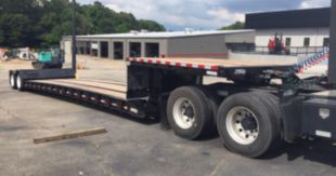 40 tons 48' x 8'6" 15,000 lbs Tandem Axle Lowboy Trailer