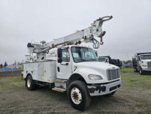 2015 Freightliner M2 Diesel 4x4 Terex Commander 4047 Digger Derrick Truck