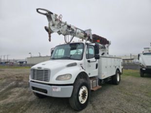 2015 Freightliner M2 Diesel 4x4 Terex Commander 4047 Digger Derrick Truck