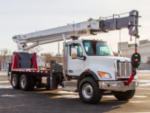 2025 Peterbilt 548 6x4 Load King Stinger 25-92RM Boom Truck