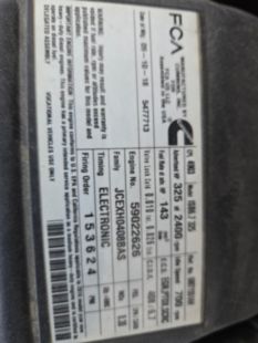 2018 Dodge 5500 Diesel 4x2 Duralift DTAS-38TS Bucket Truck