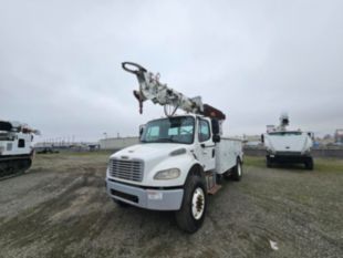 2015 Freightliner M2 Diesel 4x4 Terex Commander 4047 Digger Derrick Truck