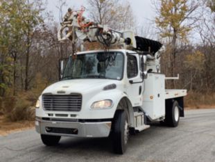 2017 Freightliner M2106 4x2 Terex C4047 Digger Derrick