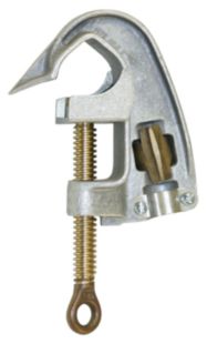 Hastings C-Head Ground Clamp, Smooth Jaw, Bolted