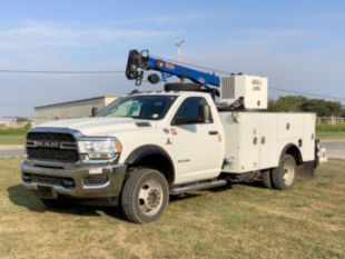 2019 RAM 5500 4x4 IMT 6000 Service Truck With Crane