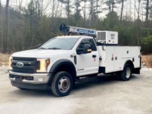 2018 Ford F550 4x4 Load King VOYAGER I Service Truck With Crane