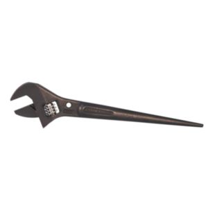 Klein Tools Adjustable Spud Wrench, 10-Inch, 1-7/16-Inch, Tether Hole