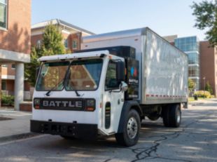2024 Battle Motors 4x2 LNT BEV 20' Box Truck