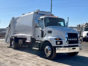 2025 Mack MD7 42R 4x2 Loadmaster LEGCY3 20 Yard Rear Loader Truck