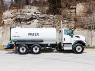 2025 International HV607 6x4 Load King 4000 Gallon Water Truck