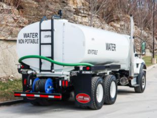 2025 International HV607 6x4 Load King 4000 Gallon Water Truck