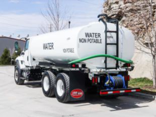 2025 International HV607 6x4 Load King 4000 Gallon Water Truck