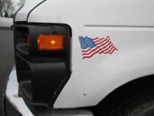 2009 Ford E-350 Gas Powered Cargo Van